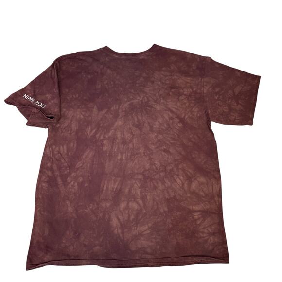 The Mountain Liquid Blue Sloth Face Classic Cotton T Shirt 2XL Niabi Zoo - Picture 2 of 5